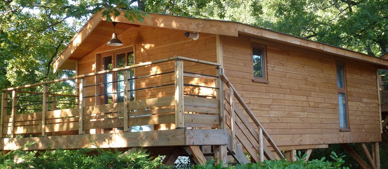Logement en bois camping Bidart
